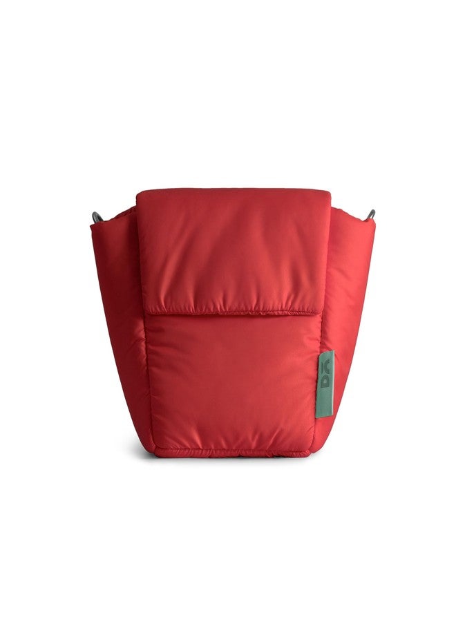 DailyObjects Red Puft Bucket Sling Bag - Image 5